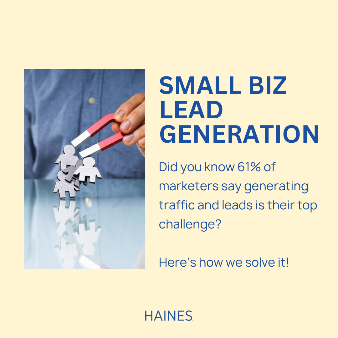 small business lead generation statistics